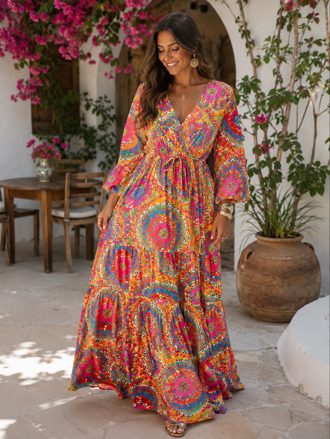 VESTIDO SEDA