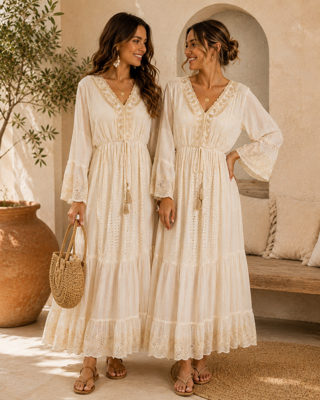 VESTIDO PALAK DORADO